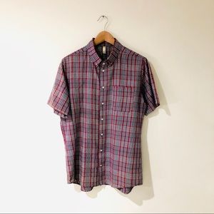 American Apparel. Oxford Short Sleeve Button Up.